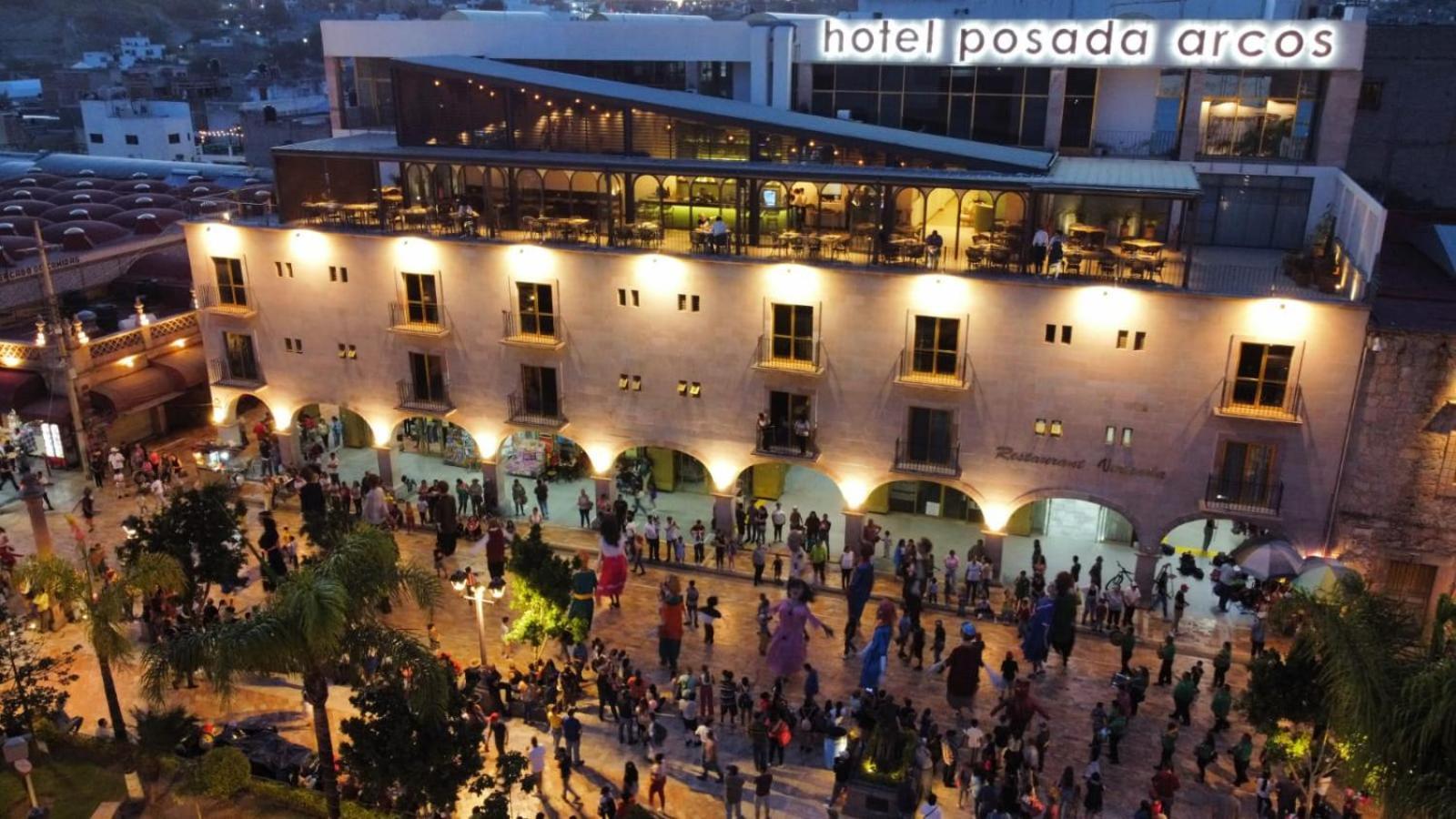 Hotel Posada Arcos Сан-Хуан-де-лос-Лагос Экстерьер фото