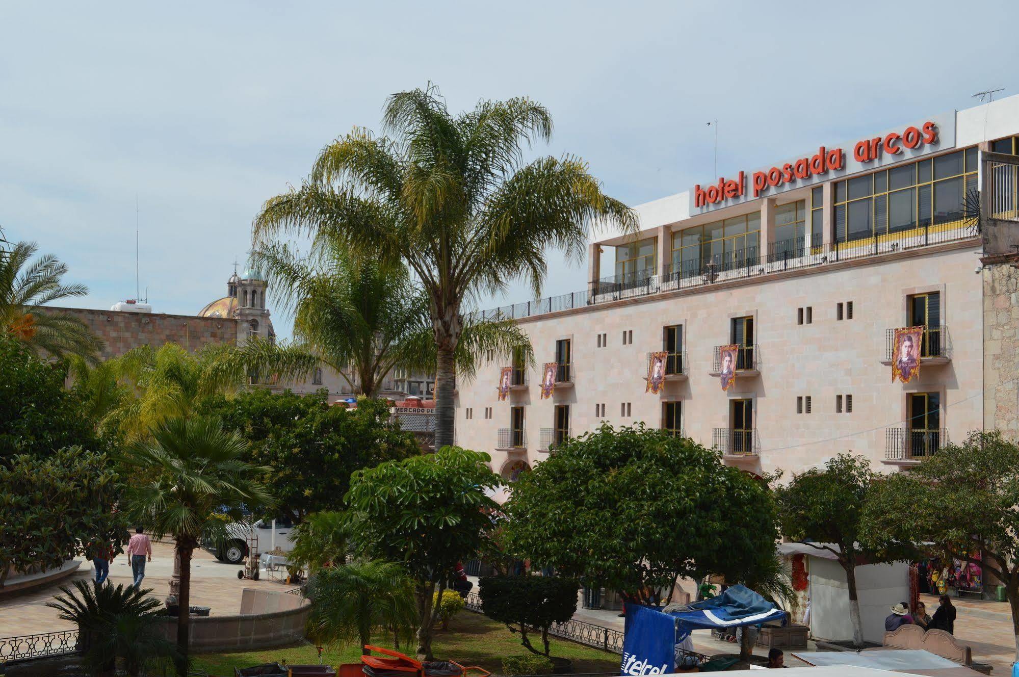 Hotel Posada Arcos Сан-Хуан-де-лос-Лагос Экстерьер фото