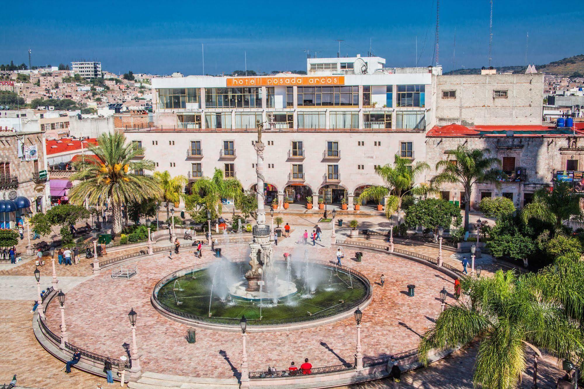 Hotel Posada Arcos Сан-Хуан-де-лос-Лагос Экстерьер фото